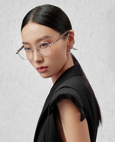  MUJOSH - Unisex Modern Medium Geometric Eyeglasses 