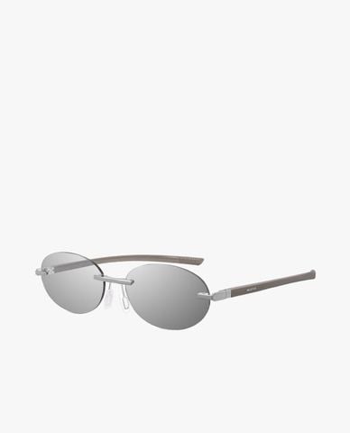  MUJOSH - Unisex Slim Oval Sunglasses 