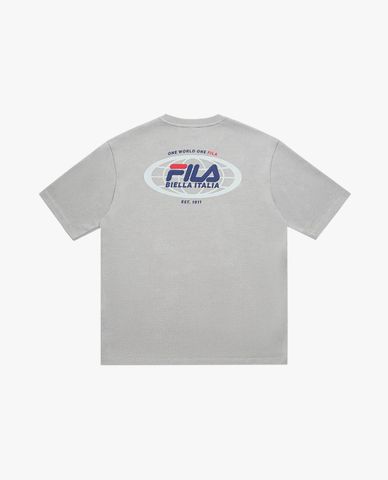  FILA - Dna Comfort Unisex Short-Sleeve Round-Neck T-Shirt 