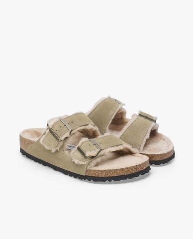  BIRKENSTOCK - Arizona Shearling Women's Slides 