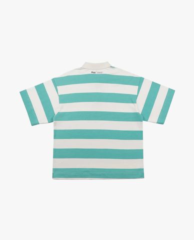 FILA - Unisex Polo Short Sleeve Peanut Loose Fit 