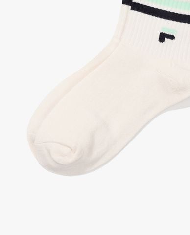  FILA - Unisex Socks High Cut Striped Modern 