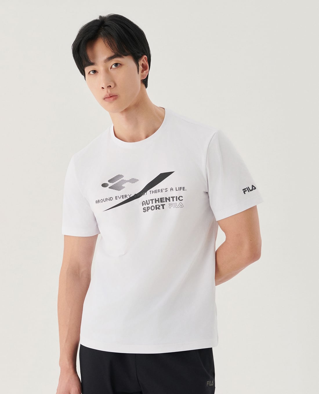 FILA - Unisex T Shirt Performance Sorona Graphic