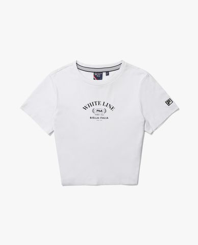  FILA - Women's Cropped Top Tennis Pique 