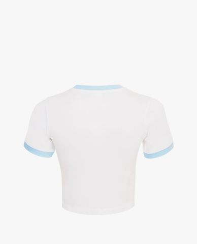  FILA - Women's Youthful Short Sleeve Cropped T Shirt 