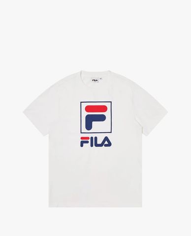  FILA - Unisex Heritage Regular Logo Short Sleeve T Shirt 