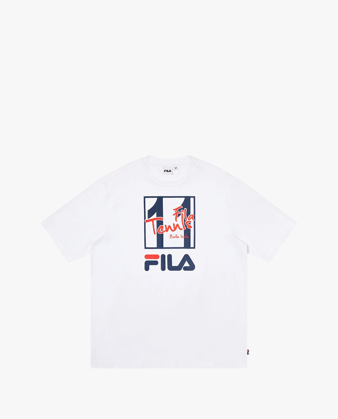 FILA - Unisex Heritage Loose Fit Logo T Shirt