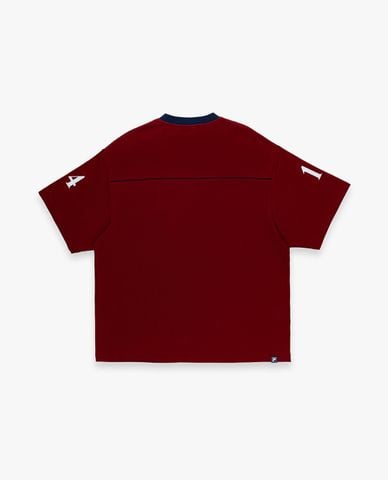  FILA - Unisex V Neck Short Sleeve Heritage Graphic Logo T Shirt 