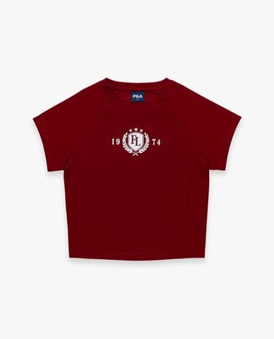  FILA - Women's Heritage Cropped T Shirt 