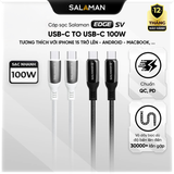  Cáp sạc nhanh Salaman Edge SV 100W 