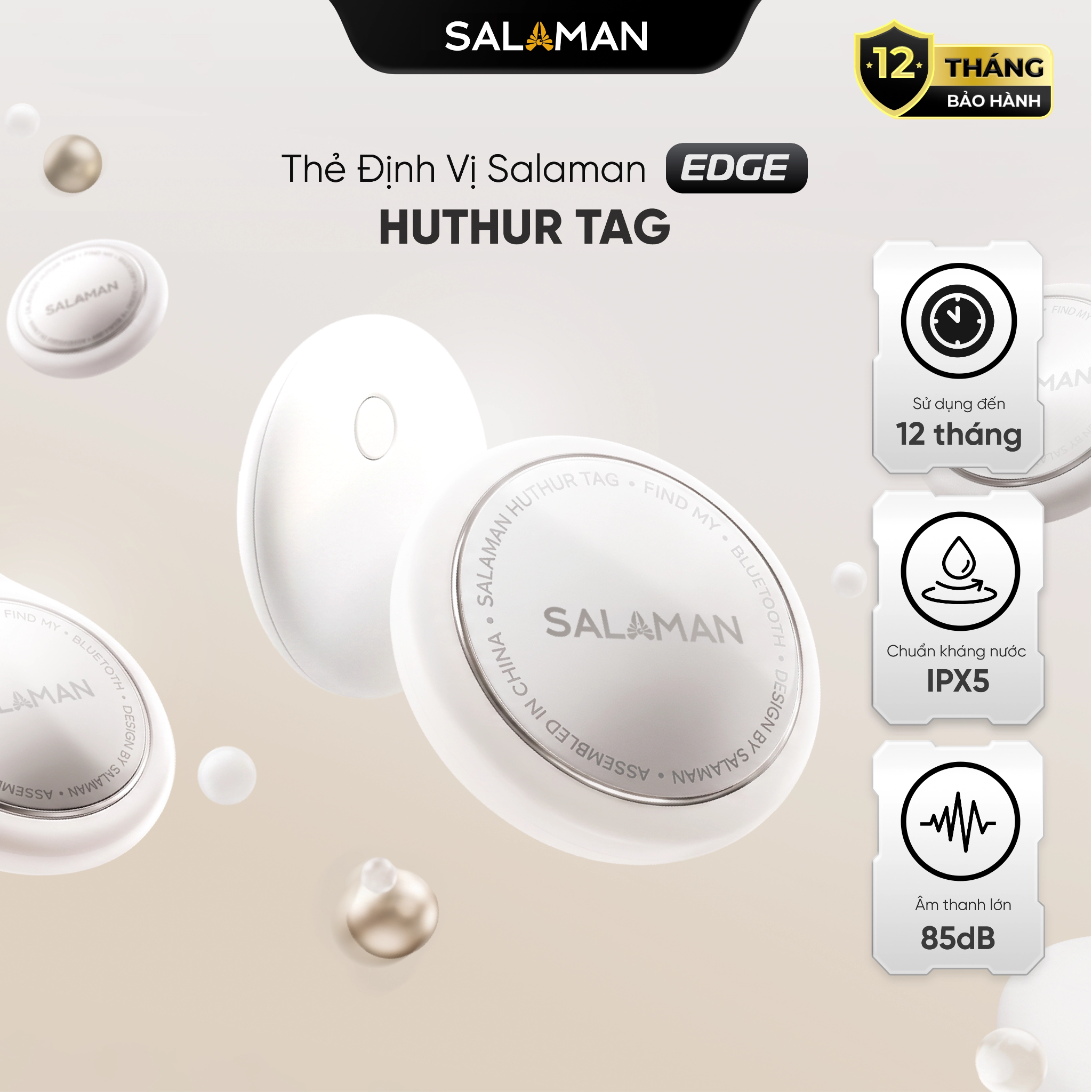  Thẻ định vị Salaman Edge Huthur Tag 
