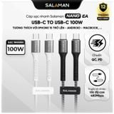  Cáp Sạc Nhanh Salaman Nano EA 100W 