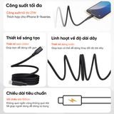  Cáp Sạc Nhanh Salaman Edge SR 27W/60W 