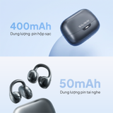  Tai Nghe Bluetooth Salaman Edge AirSence Open Ear Đàm Thoại Rõ, Tai Nghe Không Dây ENC AI 