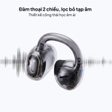  Tai Nghe Bluetooth Salaman Edge AirSence Open Ear Đàm Thoại Rõ, Tai Nghe Không Dây ENC AI 