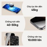  Combo 1 Hộp 2 Kính Cường Lực SALAMAN Nano Viền Chống Vỡ Titan 