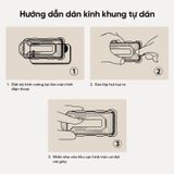  Combo 1 Hộp 2 Kính Cường Lực SALAMAN Nano Viền Chống Vỡ Titan 