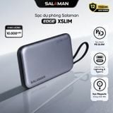  Sạc Dự Phòng Salaman XSlim 