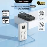 Sạc Dự Phòng Salaman GoPower 10000mAh/20000mAh 