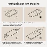  Combo 1 Hộp 2 Kính Cường Lực SALAMAN Nano Viền Chống Vỡ Titan 