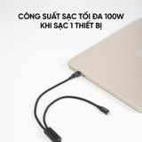  Cáp Sạc Nhanh Salaman Edge ST 100W 