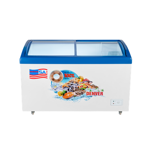  Tủ kem mặt kính Denver 2 ngăn - Trưng bày nổi bật, cấp đông sâu, vận hành ổn định 