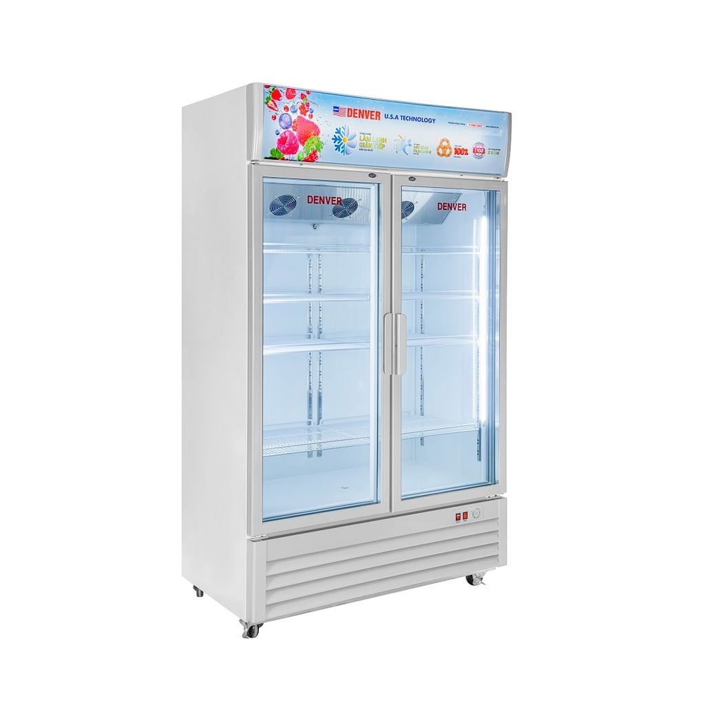  Tủ mát 2 cánh Denver TM 2100GTL 1050L 