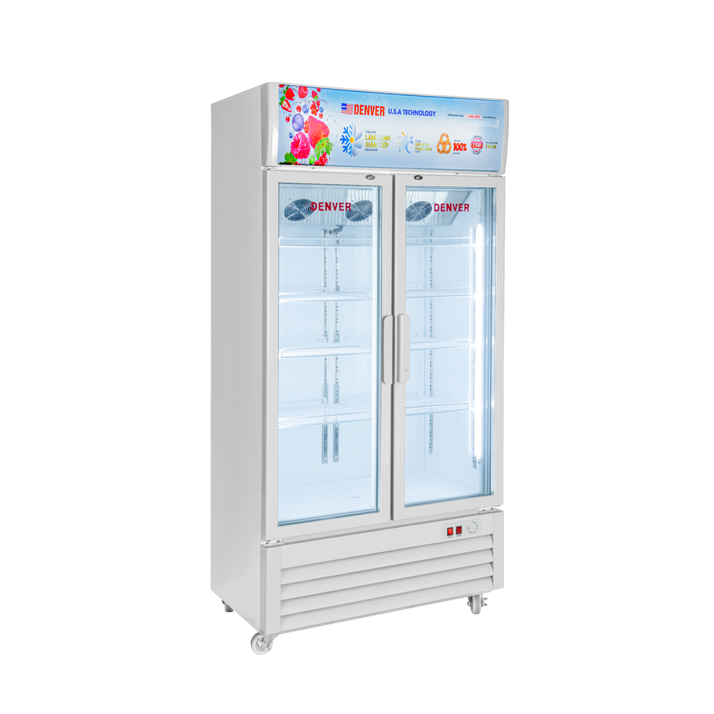  Tủ mát 2 cánh Denver TM 1980GTD 540L 