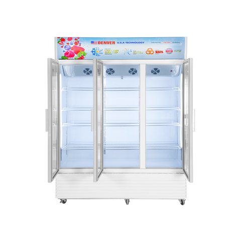  Tủ mát 3 cánh Denver TM 2400GTL 1400L 
