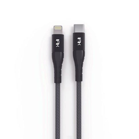 Cáp Sạc Nhanh FeelTek Air Lightning - Type C 120cm (Dây Bện + Kim Loại)