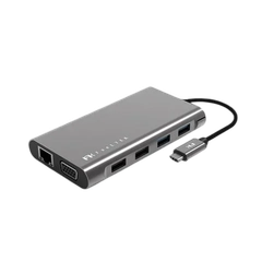 Hub Type-C Chia Cổng 11 Trong 1 FeelTek (Mega-Dock 11 in 1)