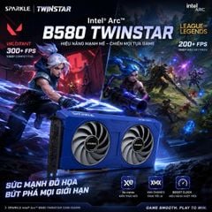 Card màn hình VGA SPARKLE Intel® Arc™ B580 TWINSTAR 12GB GDDR6 - Bảo Hành 36 Tháng
