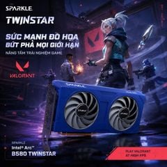 Card màn hình VGA SPARKLE Intel® Arc™ B580 TWINSTAR 12GB GDDR6 - Bảo Hành 36 Tháng