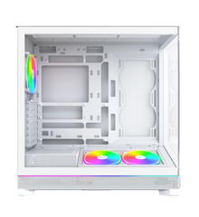 VỎ CASE MÁY TÍNH MONTECH SKY THREE BLACK - WHITE | MID TOWER CAO CẤP HỖ TRỢ MAIN BTF, VGA 445MM