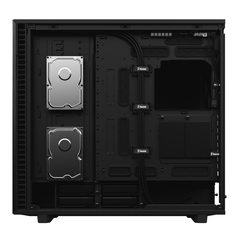Vỏ máy tính Fractal Design Define 7 XL Black Solid | Đỉnh cao của sự linh hoạt và yên tĩnh