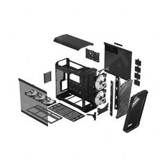 Vỏ máy tính case FRACTAL Torrent Black TG Light Tint [  E-ATX / ATX / mATX / ITX / SSI-EEB / SSI-CEB ]