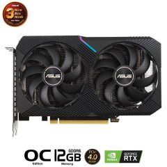 Card màn hình ASUS Dual GeForce RTX 3060 OC Edition 12GB V2 (DUAL-RTX3060-O12G-V2