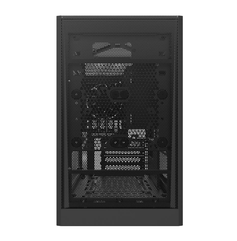 Vỏ Case Máy Tính Montech TEN Black - White | Thiết Kế Module 3 chế độ, Hỗ Trợ VGA dựng và radiator 360mm