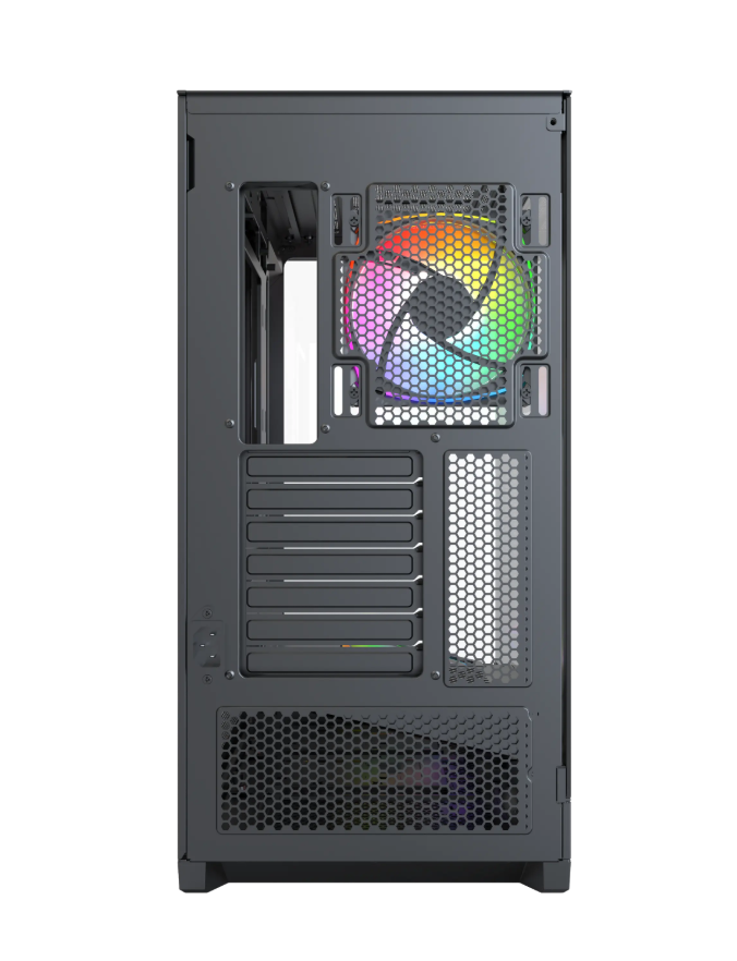 VỎ CASE MÁY TÍNH MONTECH SKY THREE BLACK - WHITE | MID TOWER CAO CẤP HỖ TRỢ MAIN BTF, VGA 445MM