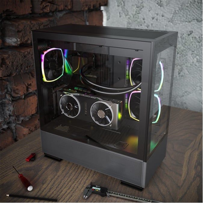 Giá đỡ VGA  kèm Riser 4.0 MONTECH  | Dựng dọc vga làm mát chống xệ | Tối ưu series 5.0 - Bảo Hành 1 năm