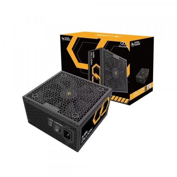 [COMBO] Case ATLAS M1 Black + Nguồn Zillion FG Gold 850W ATX3.1 | TẶNG NGAY Quạt  AEOLUS - 1203 NEW | Hỗ trợ Bảo Hành