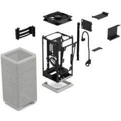Vỏ Case Fractal Design Mood [ Black- White ] [Mini ITX/1 fan]
