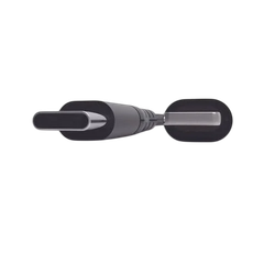 Cáp Sạc Nhanh FeelTek Air Lightning - Type C 120cm (Dây Bện + Kim Loại)