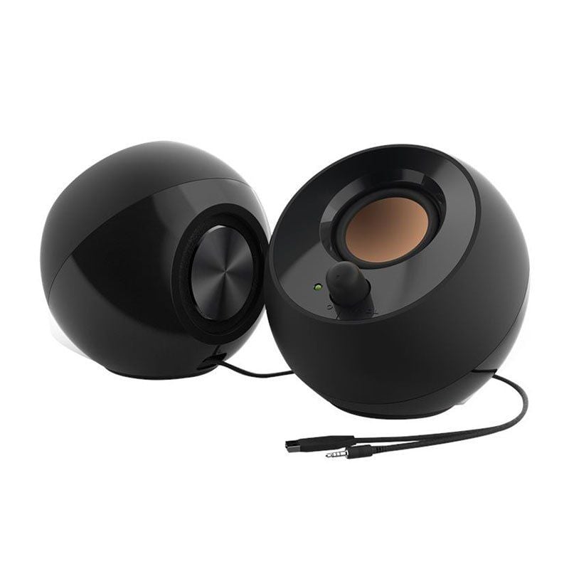 Loa máy tính CREATIVE Speake Pebble âm thanh cực mạnh | Aux-in | USB Power | Adapter PD