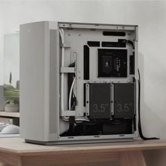 Vỏ máy tính case PC FRACTAL DESIGN Define One Dark/Light Solid | Thiết kế cách âm | Sẵn 3 fans 140mm - Bảo Hành 12 tháng