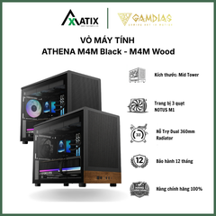 [HÀNG MỚI VỀ] Vỏ máy tính PC Case ATHENA M4M ,M4M WOOD