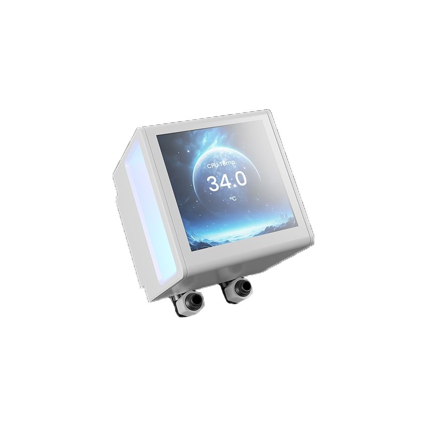 [COMBO] Case ATLAS M1 + Tản nước CHIONE P5-360 White | TẶNG NGAY Loa Memphis Bluetooth NEW | Hỗ trợ Bảo Hành