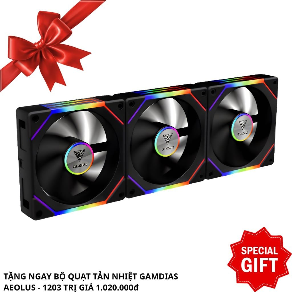 [COMBO] Case ATLAS M1 Black + Nguồn Zillion FG Gold 850W ATX3.1 | TẶNG NGAY Quạt  AEOLUS - 1203 NEW | Hỗ trợ Bảo Hành