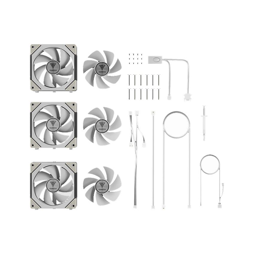 [COMBO] Case ATLAS M1 + Tản khí BOREAS E2-41D White | TẶNG NGAY Quạt tản nhiệt AEOLUS - 1203 WHITE NEW | Hỗ trợ Bảo Hành