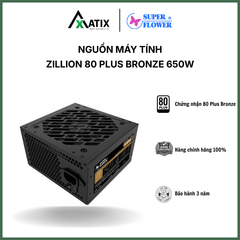 Nguồn Máy Tính Super Flower Zillion DB 650W 80Plus Bronze